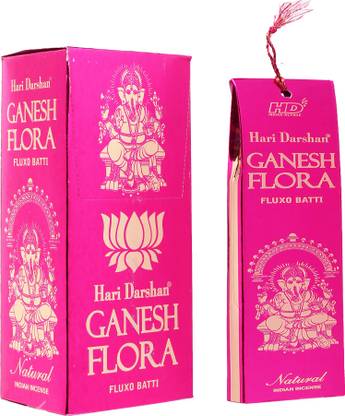 Hari Darshan Ganesh Flora Agarbatti | Flora Incense Sticks Natural Fragrance