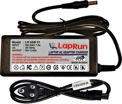 LAPRUN Charger Compatible for shiba Satellite L955 Laptops 19v, 3.42a, Pin-5.5x2.5 mm, 65 W Adapter