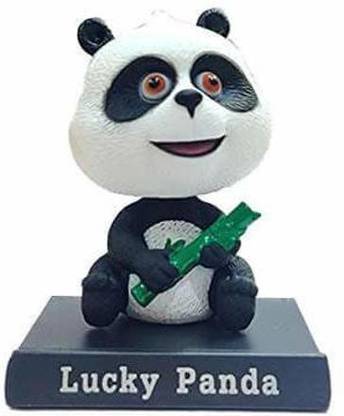 RVM Toys Lucky Panda Bobble Head Toys Action Figure Bobblehead For Office / Car