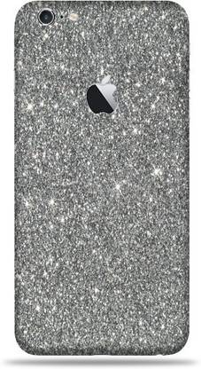 लम्हा High Quality Grey Glitter Screen Protector, Skin Or Vinyl Wrap for Apple iPhone 6s Plus With Camera Protector (Back + Camera + Sides) Apple iPhone 6s Plus मोबाइल स्किन