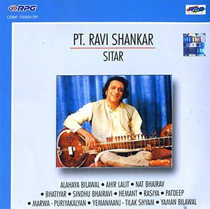 Pt.Ravi Shankar-Sitar Audio CD Standard Edition