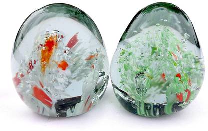 PANKU l Series Glass Paper Weights with glossy
