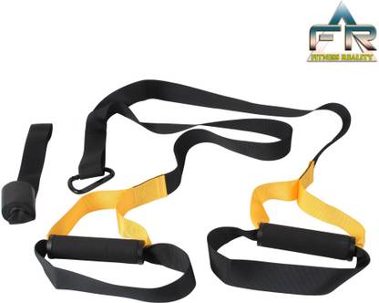 Fitness Reality Suspension Training Bodyweight Resistance System Full Body Workout for Home Travel Resistance Tube