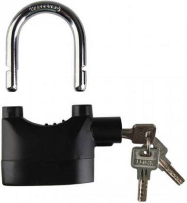 Cierie Water Proof Alarm Lock With Anti Theft Security And Siren System (MD NO 25) Padlock