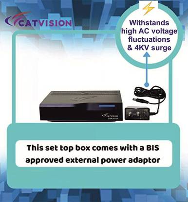 Catvision WiFi for DD Freedish and with Feature of Mobile Cast to Television from Android Phone or Tablet Media Streaming Device