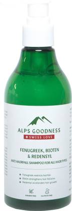 Alps Goodness Fenugreek Biotin and Redensyl Anti Hairfall Shampoo for All Hair Types (290 ml)