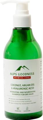 Alps Goodness Coconut Argan Oil and Hyaluronic Acid Hydrating and Nourishing Shampoo