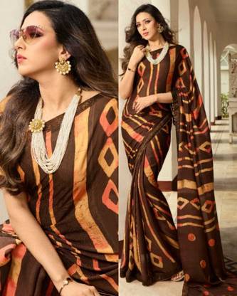 Printed Bollywood Georgette Saree