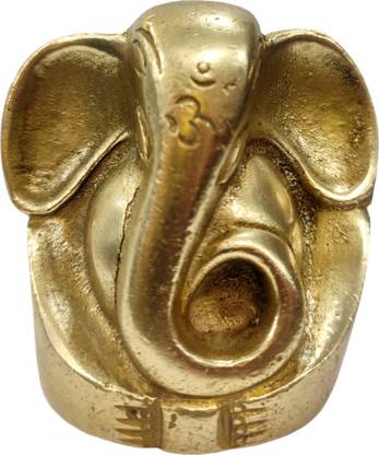 MANDALA TREASURE ART Ganesh ji Decorative Showpiece  -  5 cm