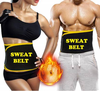 RBS (FREE SIZE) Belt Trimmer, Sweat Enhancer Exercise Workout Belly Belt, Stomach, Low Back, Abdominal Muscle & Back Support,Belly Tummy Yoga Wrap Exercise Body Slim Belt Slimming Belt