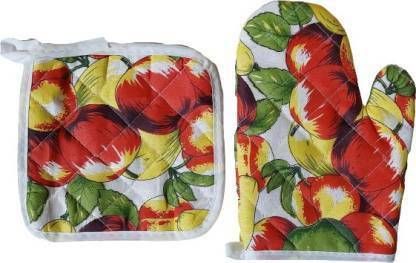Digitalduniya Multicolor Cotton Kitchen Linen Set
