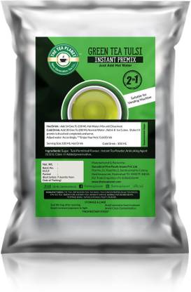 The Tea Planet Green Tea Instant Premix. For Vending Machine Green Tea Pouch