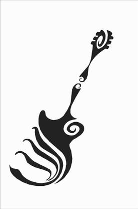 ARNDECOR Vinyl Music & Musical Instruments Black Wallpaper