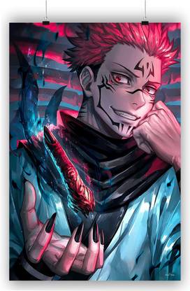 Jujutsu Kaisen-Ryomen Sukuna Paper Print
