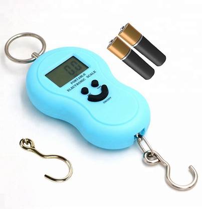 Kelo Vajan Kata- Heavy Duty Portable Hook Weighing Machine Digital Type Manual Weight M/c 10 Kg-50Kg Temp Scale for Home, Kitchen, Traveling Weighing Scale L/56/KK Luggage Weighing Scale