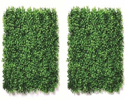 TFH Artificial Grass Tiles For Wall Decoration Pack of 2