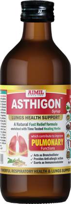 AIMIL Asthigon Syrup | Lungs Health Support | Immunomodulator