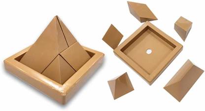 EVAN Triangle Pyramid Puzzle Mind Game Puzzle Game for Kids