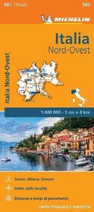 Italy Northwest - Michelin Regional Map 561
