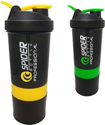 KNL Special Combo Pack of 2 -Buy 1 get 1 Free Gym Shaker Bottle/Ideal for Protein 500 ml Shaker