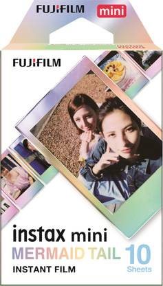 FUJIFILM Instax Mini Picture Format - Mermaid Tail Designer Film Roll