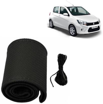 RD Universal Hand Stiched Steering Cover For Maruti Celerio