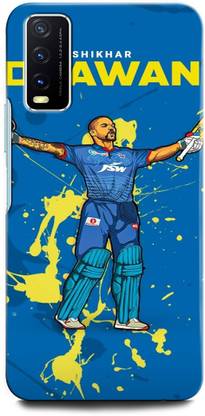 GRAFIQE Back Cover for Vivo Y20i V2027 SHIKAR DHAWAN, INDIAN CRICKET, BATSMAN, CRICKETER