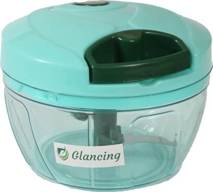Glancing Manual Pull Food Chopper, Hand Pull String Onion Chopper Dicer for Kitchen, Easy Cleaning Manual Vegetable Chopper for Vegetables, Fruits C/5/G Chopper Vegetable & Fruit Chopper