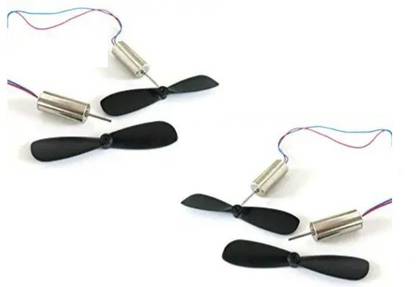 dwij collection drone motor kit (4 x 14 mm), set of 4, 25000 RPM for drone, airplane, toy car Educational Electronic Hobby Kit