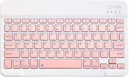 TechGuy4u Ultra-Slim Bluetooth Keyboard Portable Rechargeable Wireless Keyboard Compact for Android Windows Tablet Cell Phone iOS iPhone iPad, iPad Pro, iPad Air, iPad Mini, MacBook Pro Air Bluetooth, Wireless Handheld Multi-device Keyboard Compatible with Desktop, Laptop, Mac