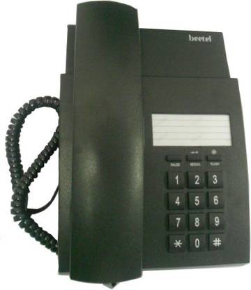 Beetel B80 Corded Landline Phone with Answering Machine