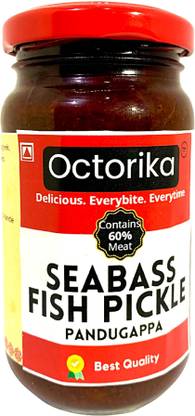 Octorika Seabass Pickle - Pandugappa Fish Fish Pickle