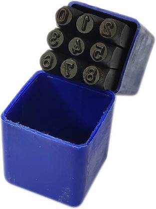 Luxuro Economy Figures Punch Set 5/16" - (8 mm) Hardened Steel/Metal Die Punches & Punching Machines