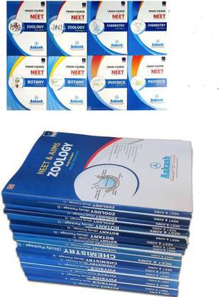 Aakash Study Material Package 2021 For NEET & AIIMS WITH Crash Course