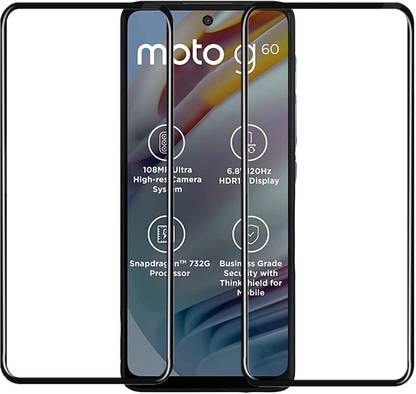 Frazil Edge To Edge Tempered Glass for Motorola G60