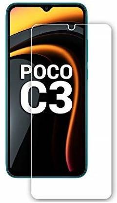 NKCASE Tempered Glass Guard for POCO C3, POCO M2