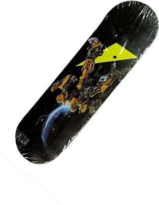 TRADE SHIPPER SKATEBOARD TRANSFORMERS YELLOW 6 inch x 5 inch Skateboard