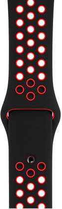Big Wings Premium Silicone Dual Color Smart Watch Strap for iWatch Series 7/6/5/4/3/2/1/SE, T50 SMARTWATCH, T55/T55+ SMARTWATCH, W26/W26+ SMARTWATCH (SIZE: 42/44/45 mm) Smart Watch Strap