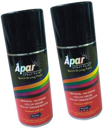 apar Spray Paint Can HYUNDAI POLAR WHITE - 225ml (Pack of 2-pcs), For Venue, Creta, Grand i10, i20,Verna,Xcent, White Spray Paint 450 ml