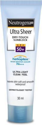 NEUTROGENA Sunscreen - SPF 50 PA+++ Sunblock Cream