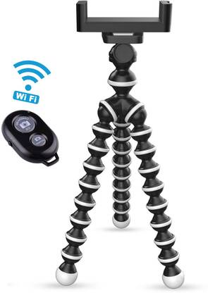 mafya 100% GOOD QUALITY Gorilla Tripod/Mini (13 Inch) Tripod for Mobile Phone with Phone Mount | Flexible Gorilla Stand for DSLR & Action Cameras for DSLR & Action Cameras Phone Mount For Office, Online Classes Teaching, YouTube Video and More Tripod, Tripod Kit, Monopod Kit