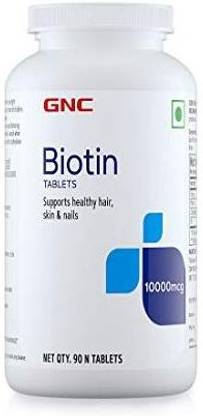 GNC Biotin - 10,000 mcg - 90 N Tablets