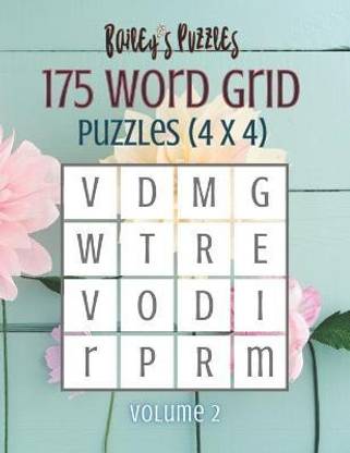 175 Word Grid Puzzles (volume 2)