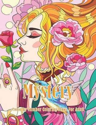 Mystery Color By Number Coloring Book For Adult