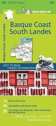 Basque Coast Map Zoom Map 133