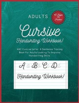 Adults Cursive Handwriting Workbook