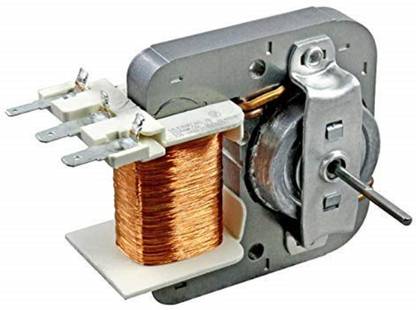 WHITEFLIP 3 Pin Microwave Oven Fan Cooling Fan Motor 220 - 240 V AC - 50 - 60 Hz | Thick Shaft | Universal Fan Motor Electronic Components Electronic Hobby Kit
