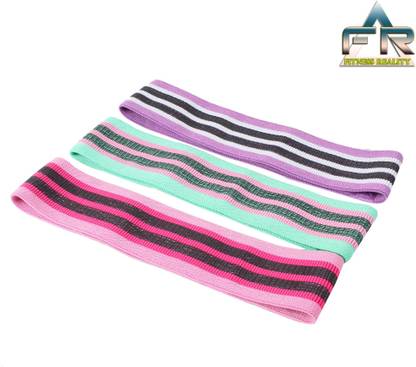 Fitness Reality Exercise Bands for Workout, 3 Levels Booty Bands for Legs and Butt Resistance Band