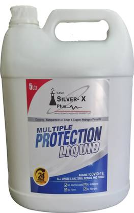 Silver X Plus Total Protection 24 Hrs Multiple Protection Liquid Sanitizer Spray Can