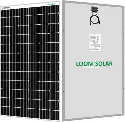 LOOM SOLAR 395 Watt-24 Volt Mono Perc (Pack of 2) Solar Panel